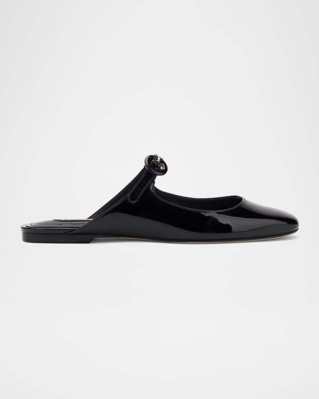 Blair Patent Mary Jane Ballerina Mules